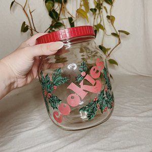 VINTAGE RETRO Christmas Cookie Jar